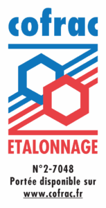 Logo cofrac etalonnage n°2-7048